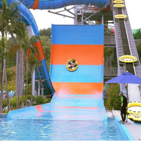 How to Avoid a Nip Slip on an Inflatable Water Slide at the Water Park